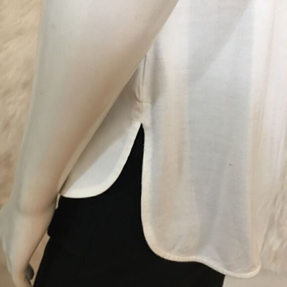 Calvin Klein Gold Zipper V Neck Tank - Picture 4 of 8